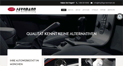Desktop Screenshot of kfzpflege-herrmann.de